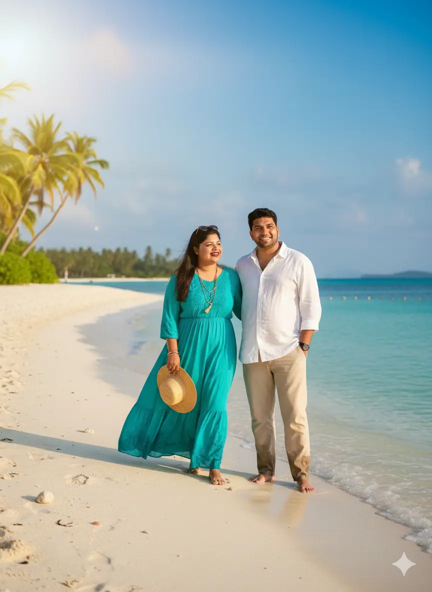 Tropical Beach Vacation Bliss