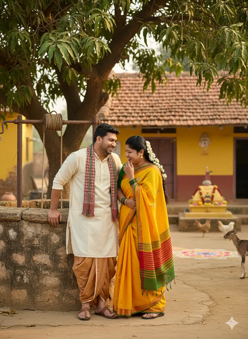 Maharashtrian Village Romance - Maharashtra