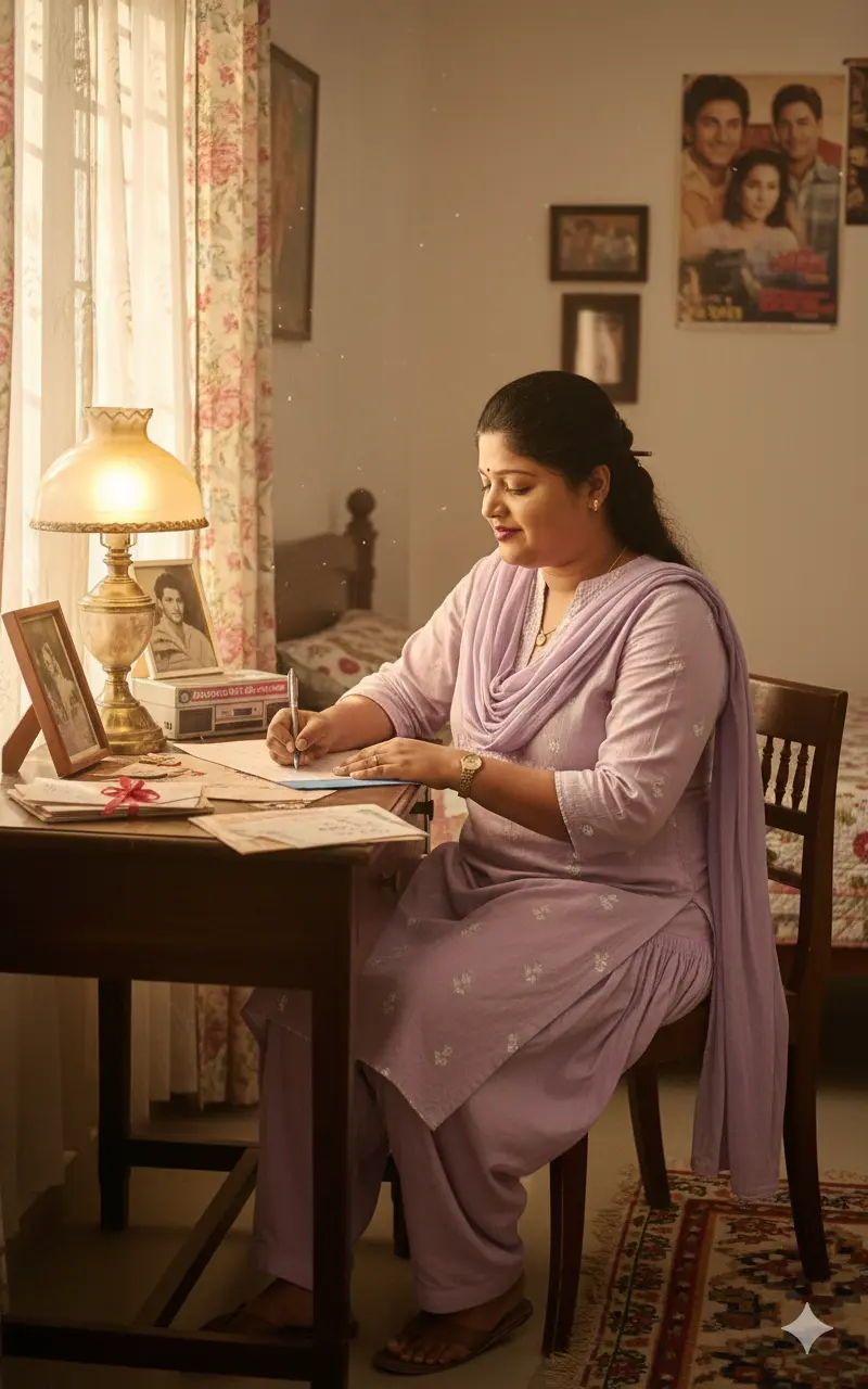 Vintage 90s Letter Writing - Women